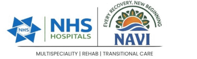 NHS Hospitals and NAVI Rehabilitation and Transitional Care Joint Logo