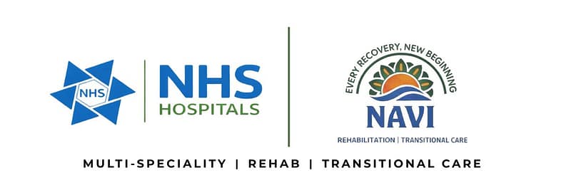 NHS HOSPITALS AND NAVI REHAB JOINT LOGO